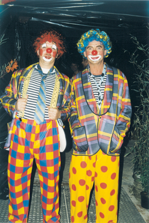 verhuur - carnaval - Clown-Circus - clowns